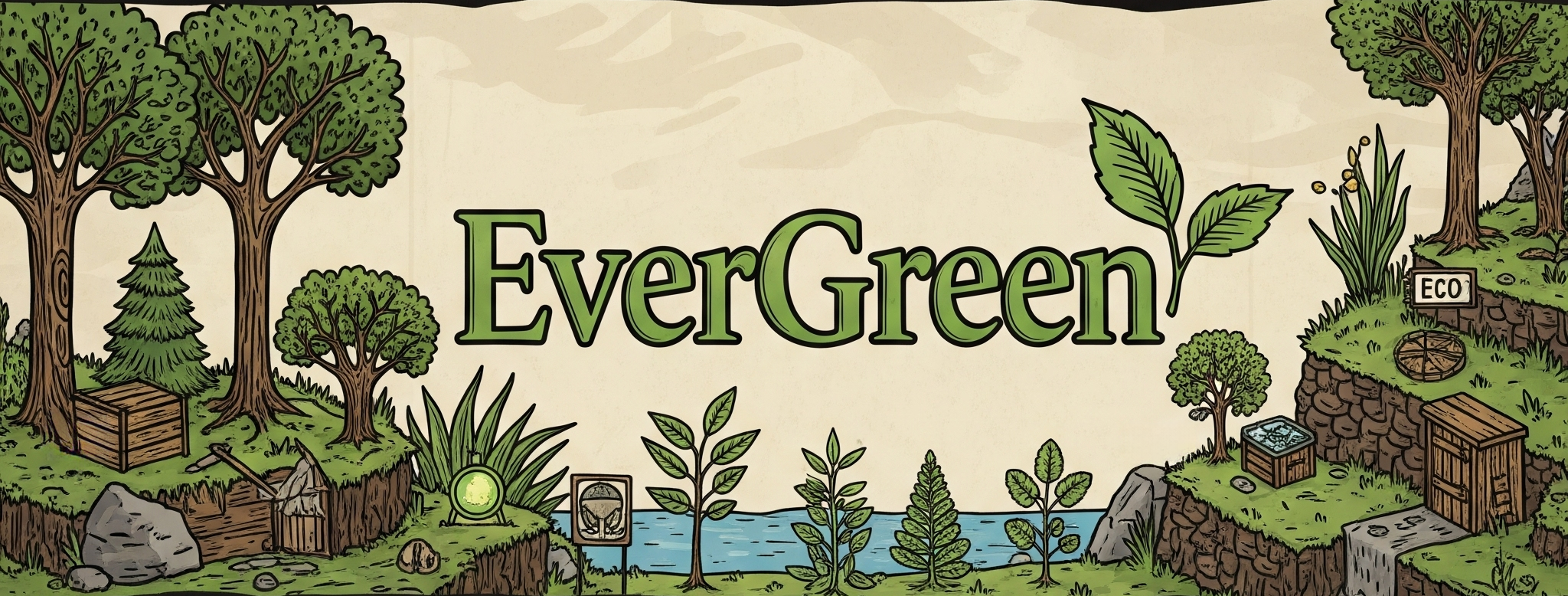 Evergreen Banner